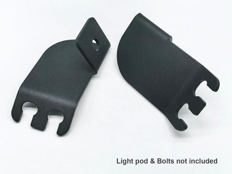 DarSeity Front A Pillar Roll Cage Cube Light Pod Mounting Brackets for Polaris General 2016-2024 & General-4 1000 2017-2022 - Image 5